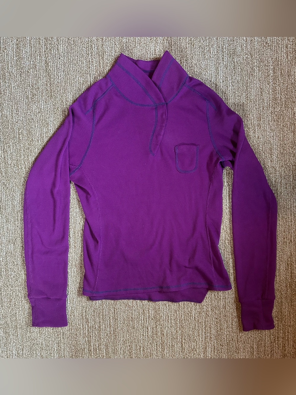 Title Nine Women’s Long Sleeve Thermal Top Size Large